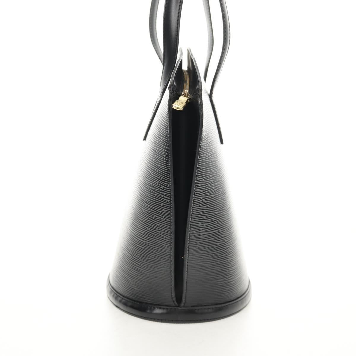 LOUIS VUITTON Epi Saint Jacques Shopping Bag Black M52262 LV Auth am9363V