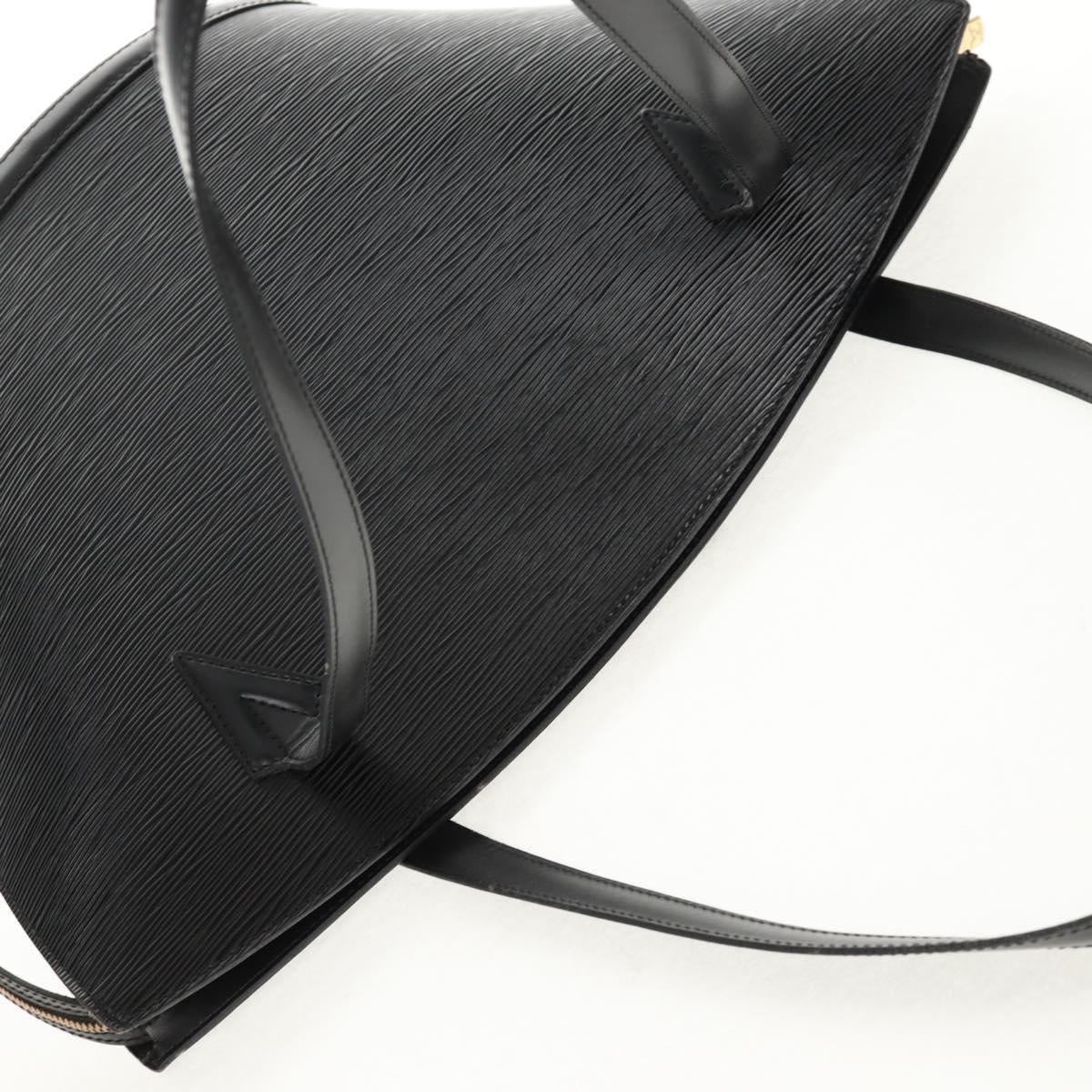 LOUIS VUITTON Epi Saint Jacques Shopping Bag Black M52262 LV Auth am9363V