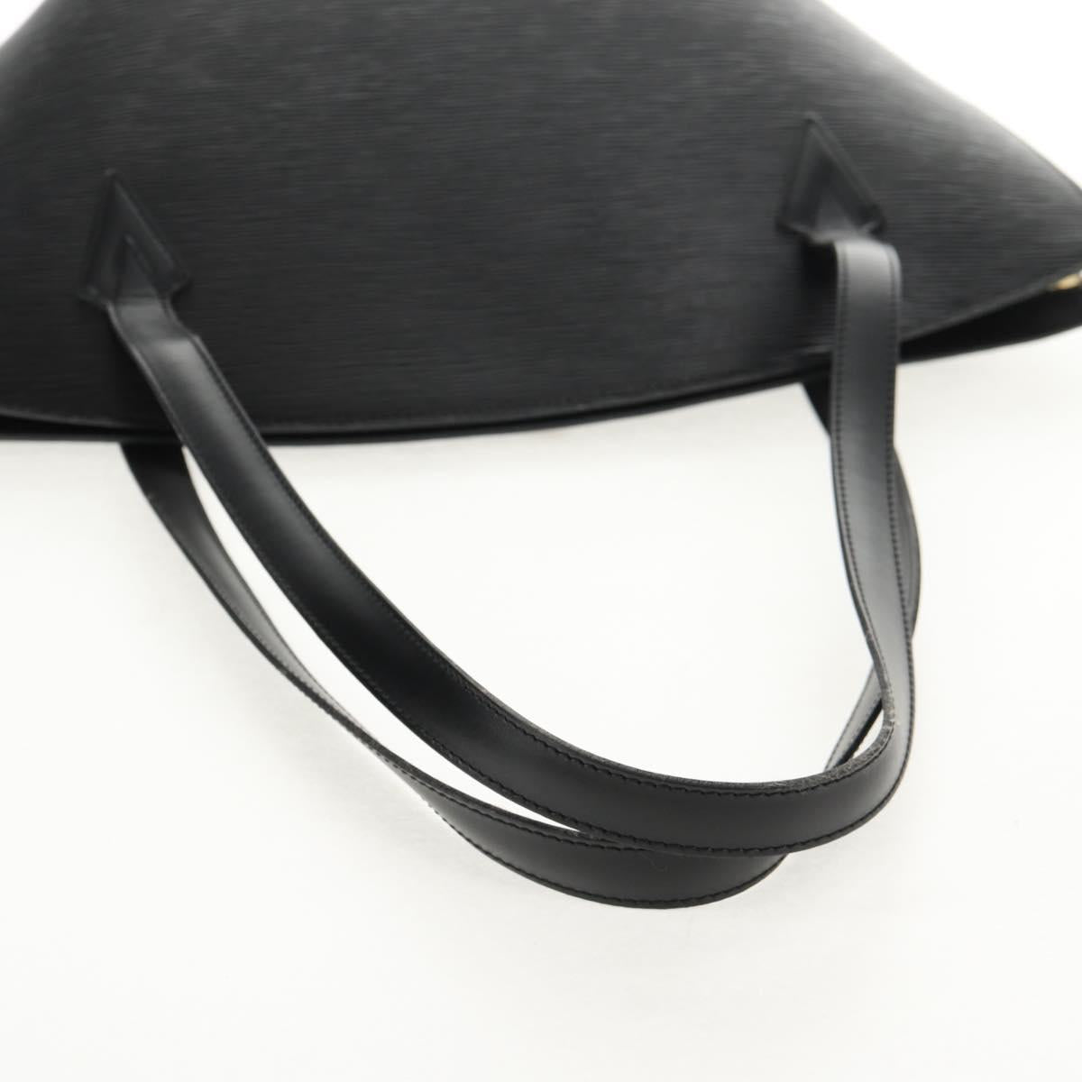 LOUIS VUITTON Epi Saint Jacques Shopping Bag Black M52262 LV Auth am9363V