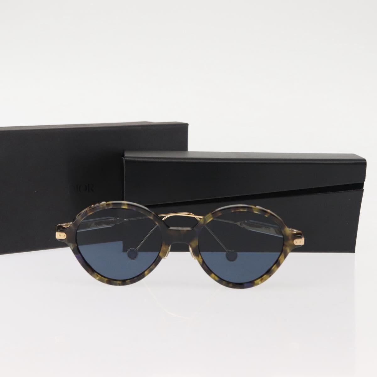 Christian Dior Sunglasses metal Gold Auth am9369