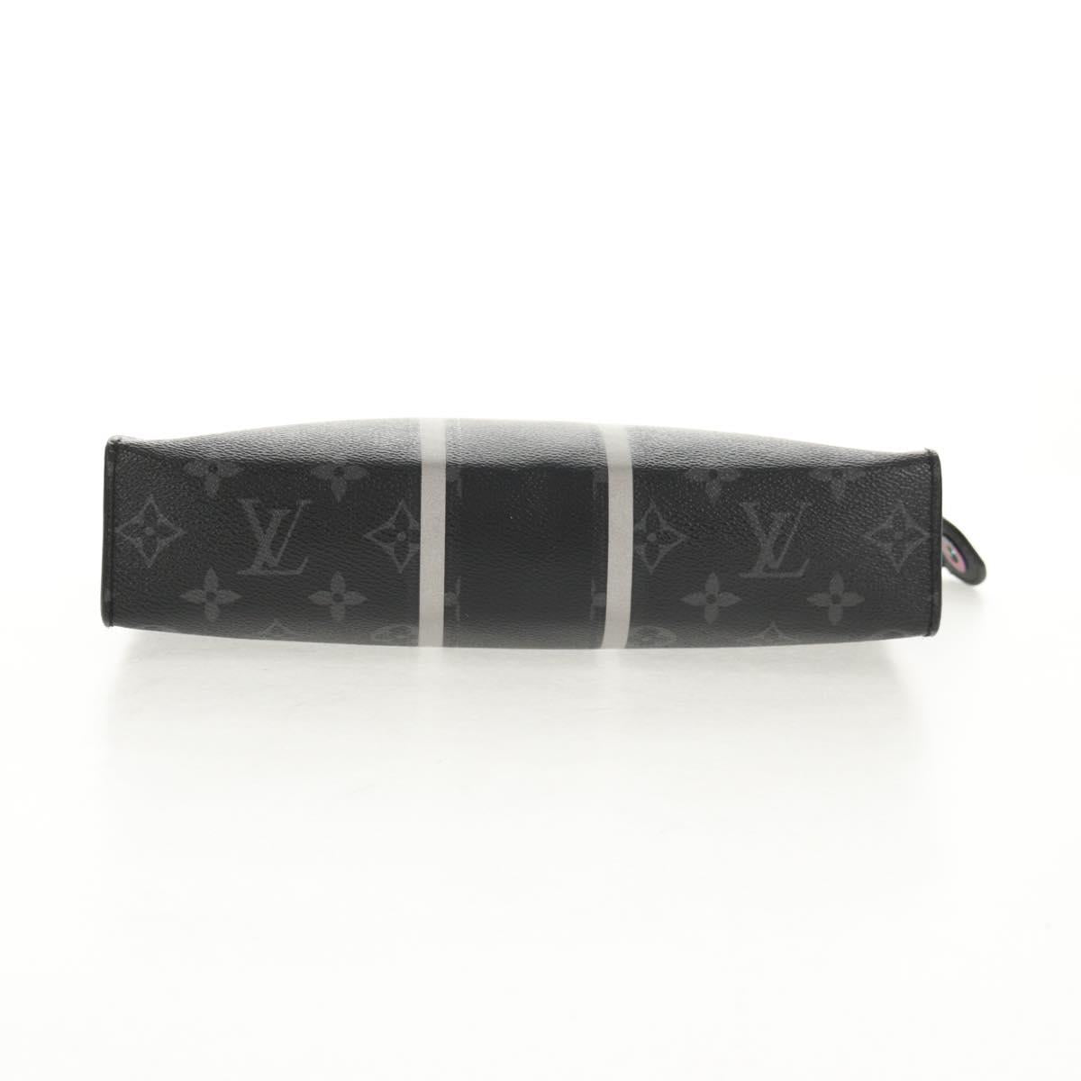 LOUIS VUITTON Eclipse Fragment Pochette Voyage MM Bag M64440 LV Auth am9374M