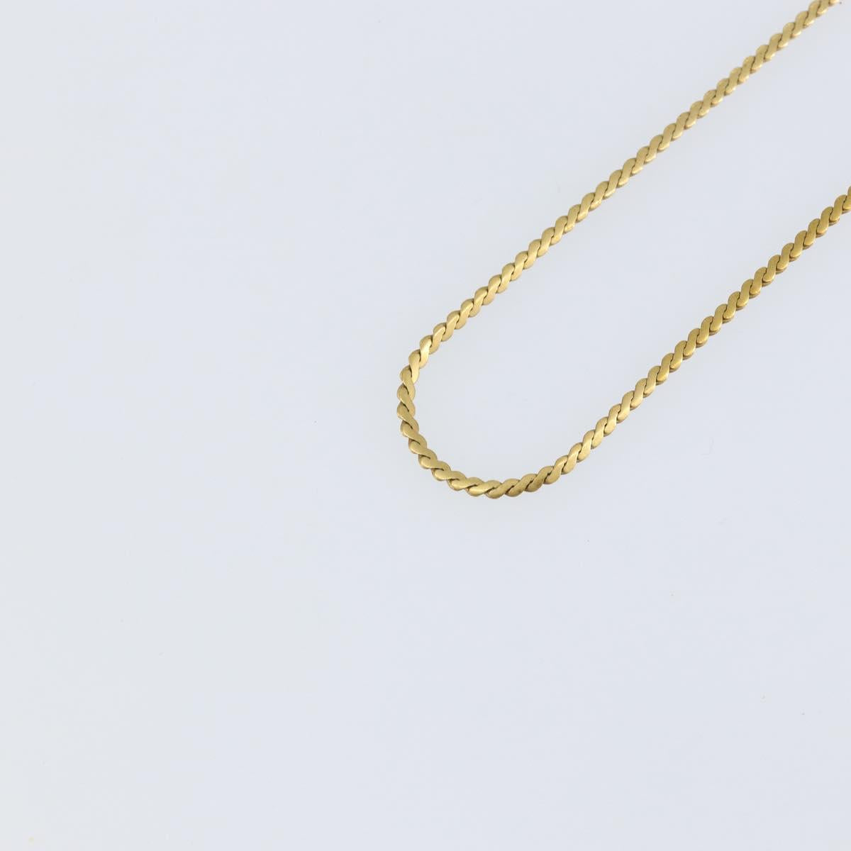 GIVENCHY Necklace metal Gold Auth am9376