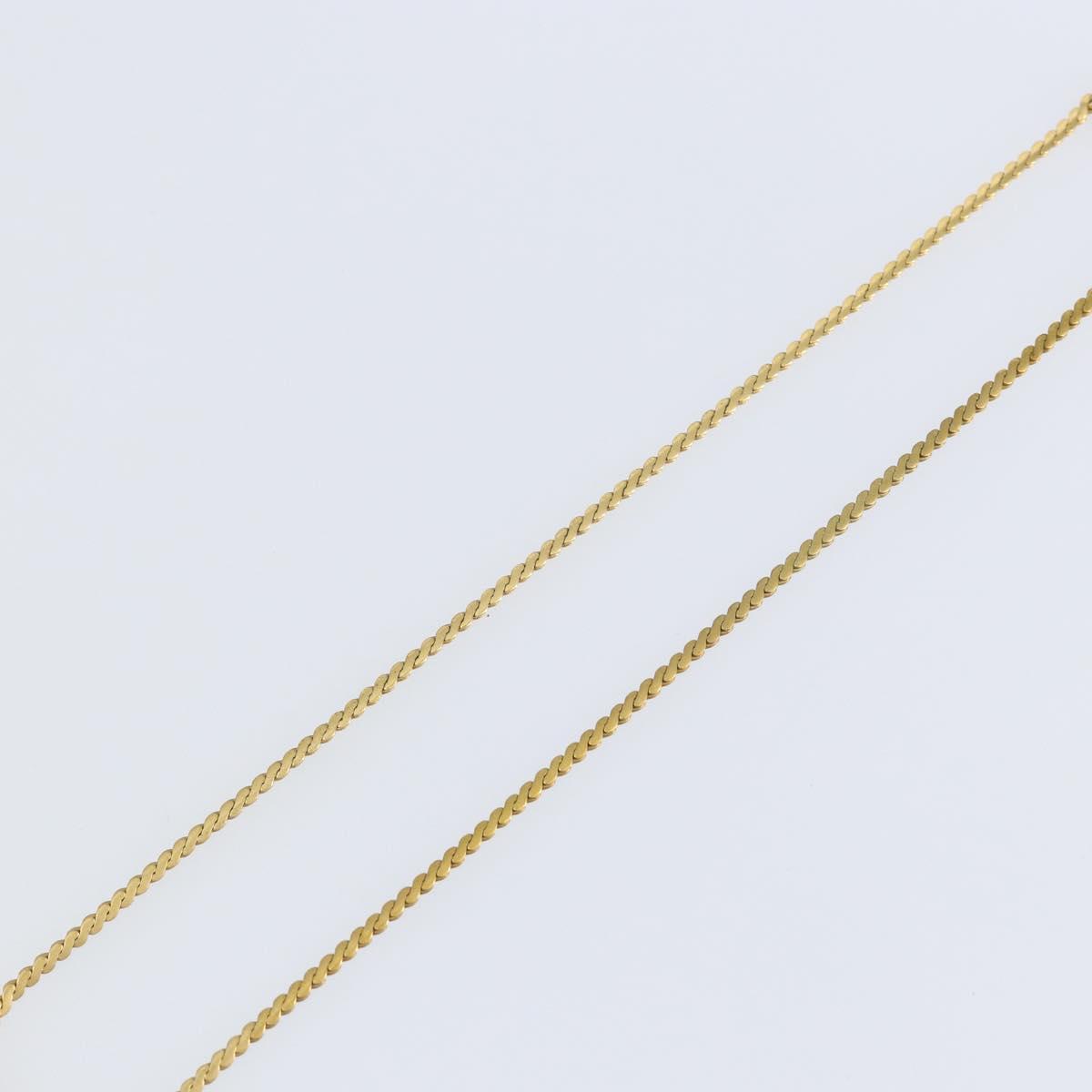 GIVENCHY Necklace metal Gold Auth am9376