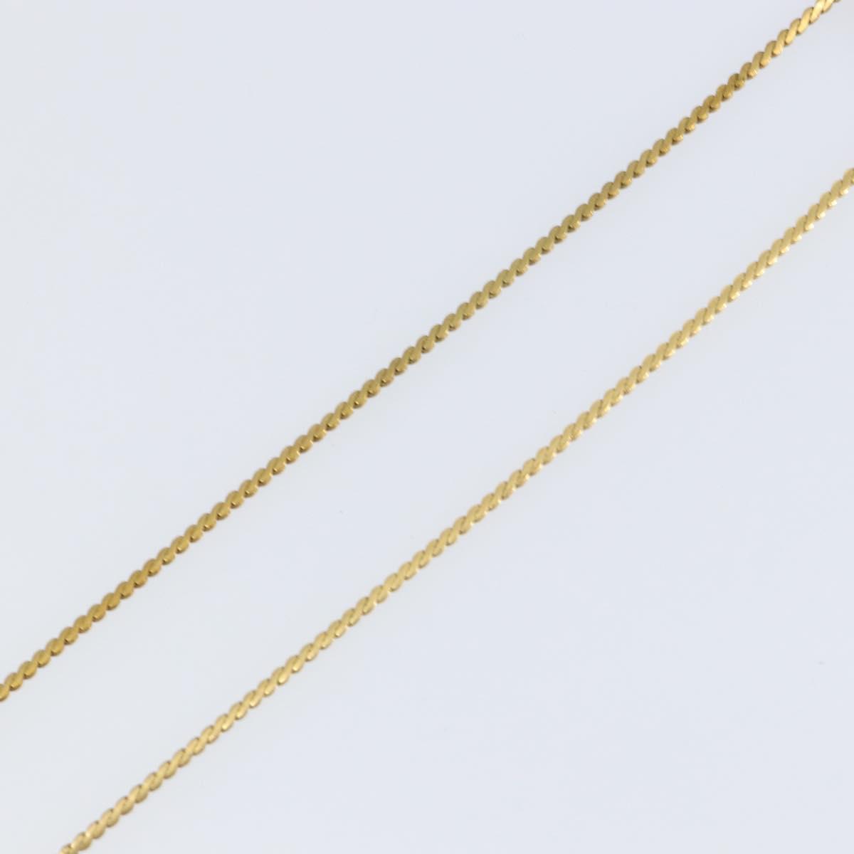 GIVENCHY Necklace metal Gold Auth am9376