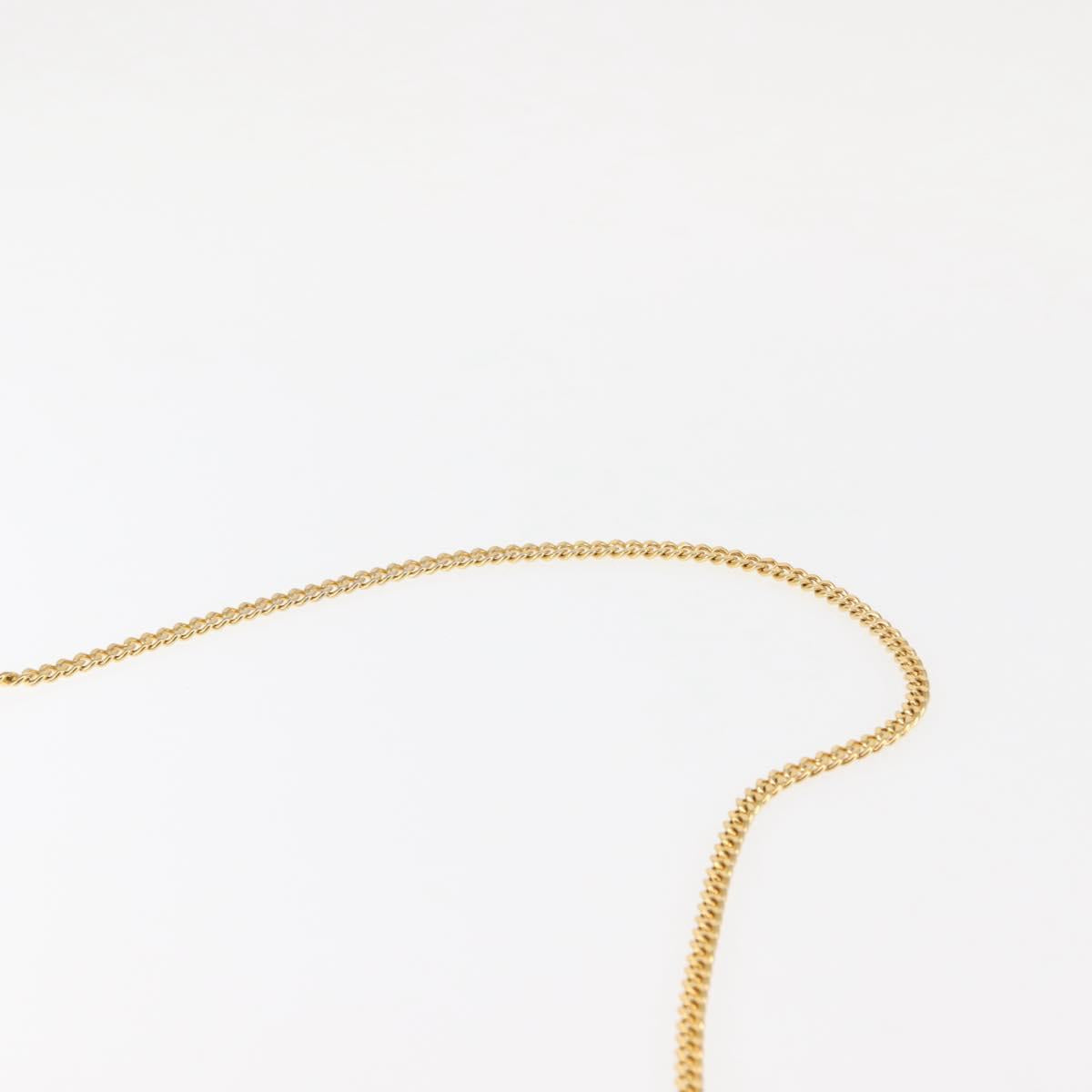 Chloe Chain Drew Shoulder Bag Leather Black Gold Auth am9382