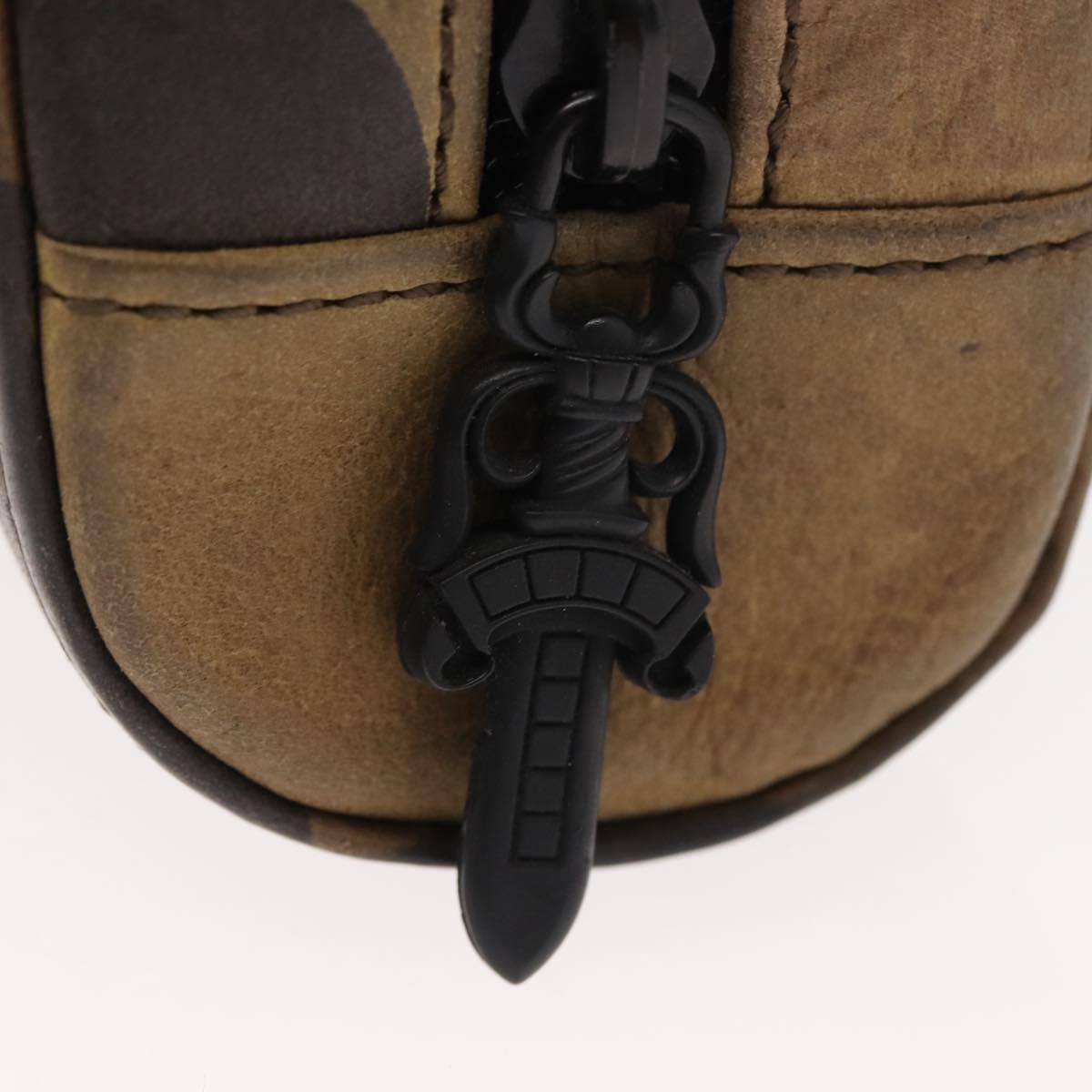 Chrome Hearts CH Plus Sunglasses plastic Brown Auth am9388V