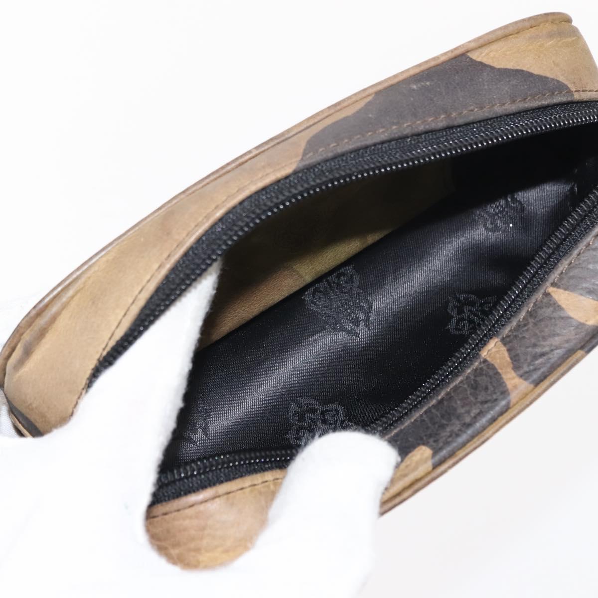 Chrome Hearts CH Plus Sunglasses plastic Brown Auth am9388V