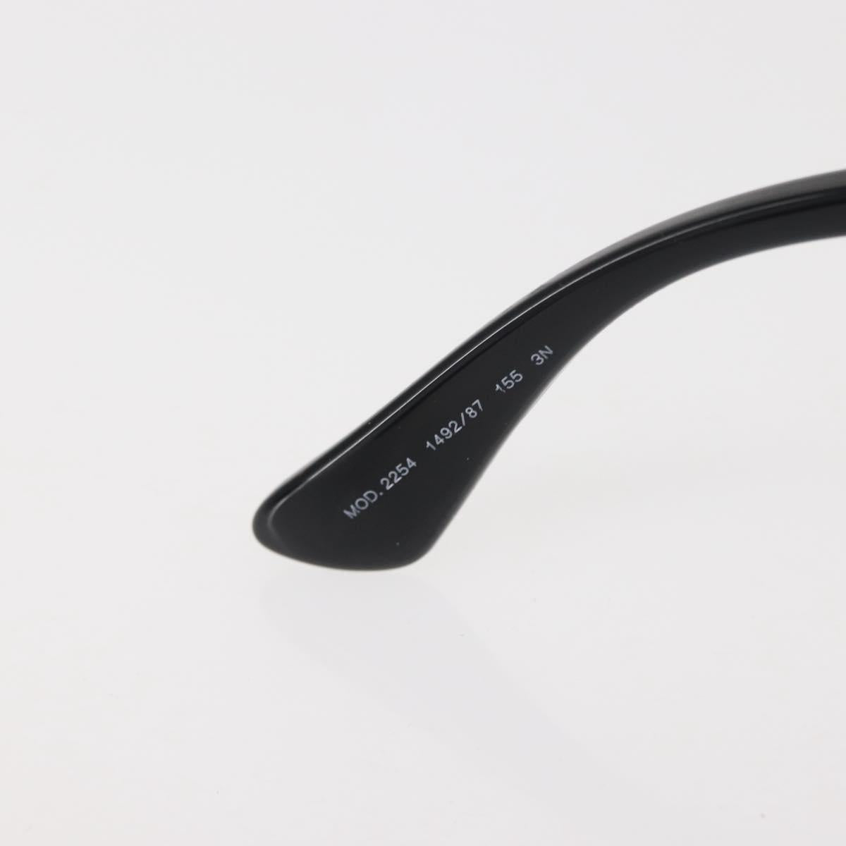 VERSACE Sunglasses plastic Black Gold Auth am9389V