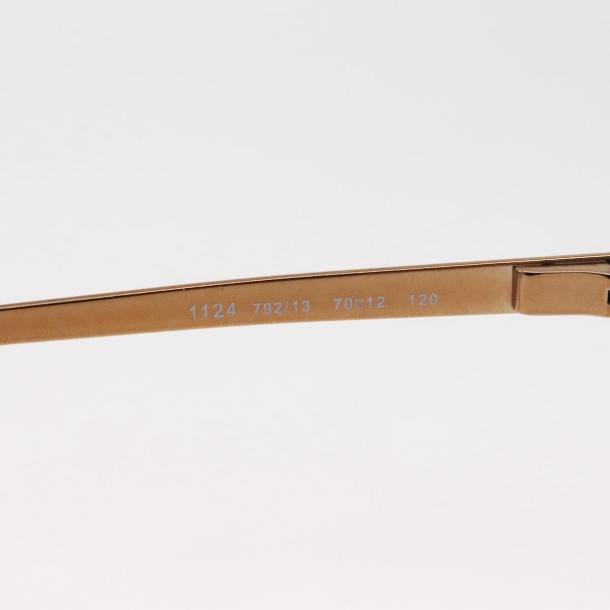 Salvatore Ferragamo Sunglasses metal Bronze Auth am9390