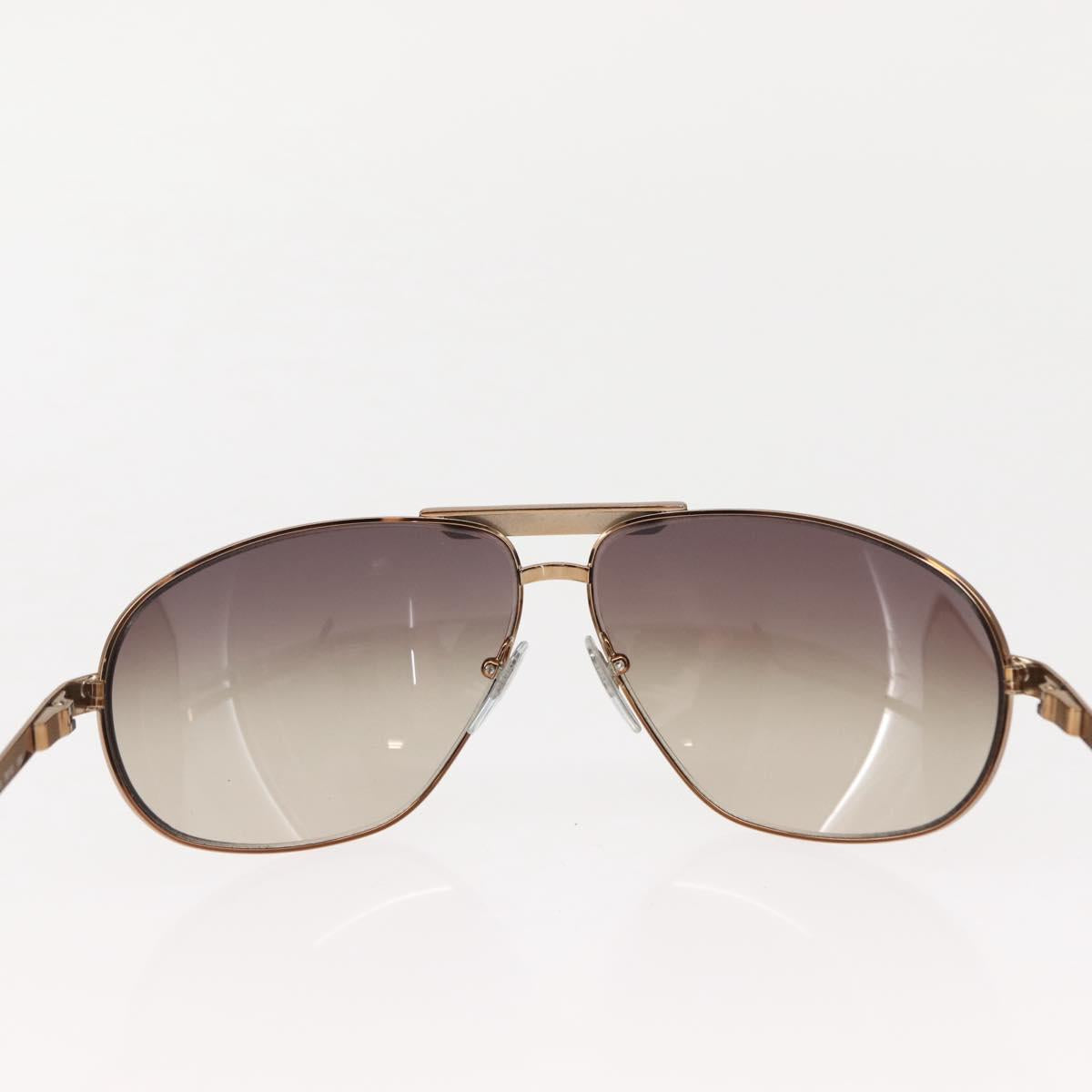 Salvatore Ferragamo Sunglasses metal Bronze Auth am9390