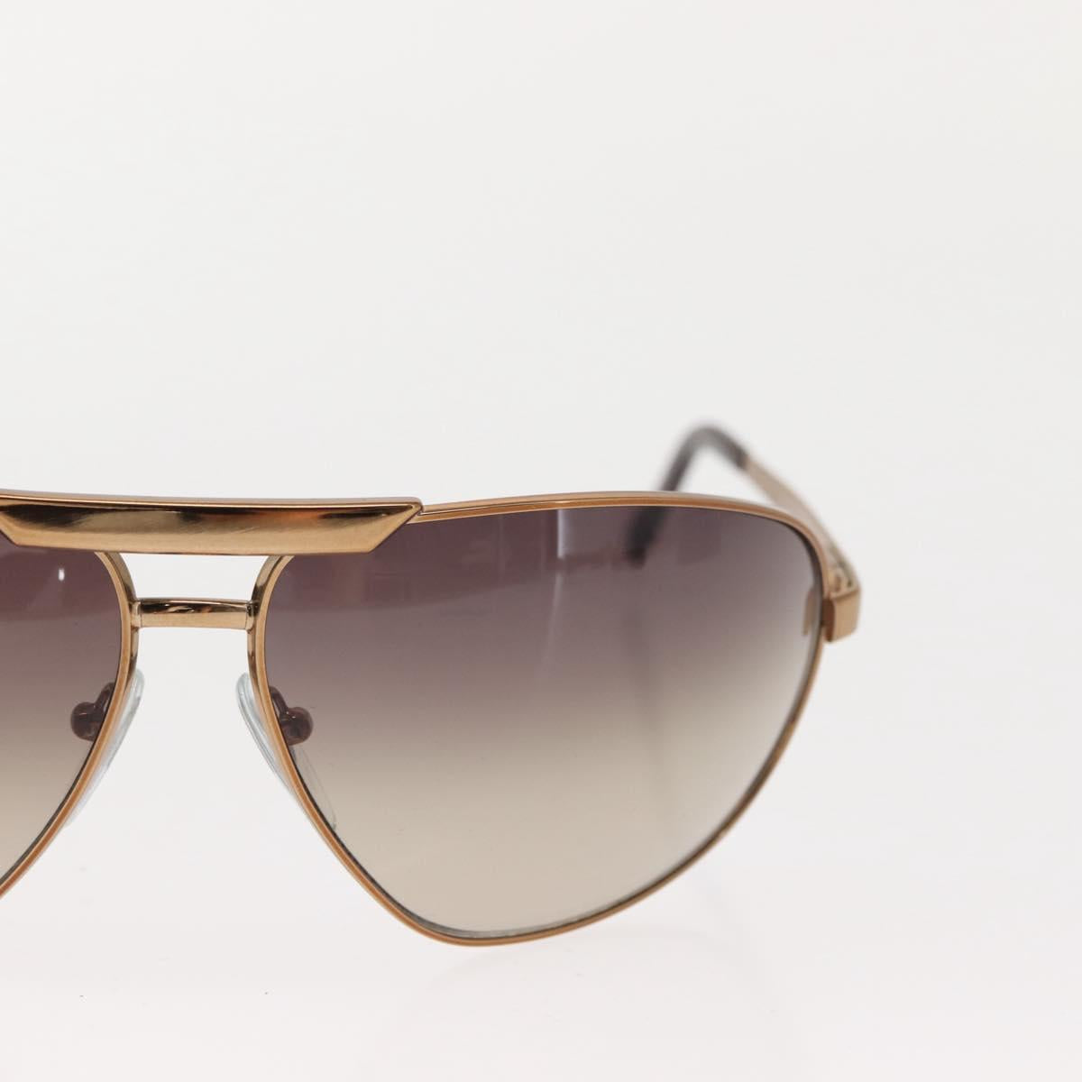 Salvatore Ferragamo Sunglasses metal Bronze Auth am9390