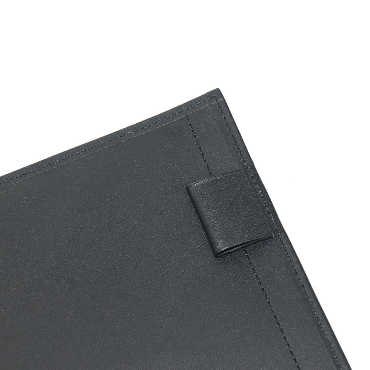 BURBERRY Nova Check Planner Case Canvas Leather Beige Black 146241 Auth am9392V