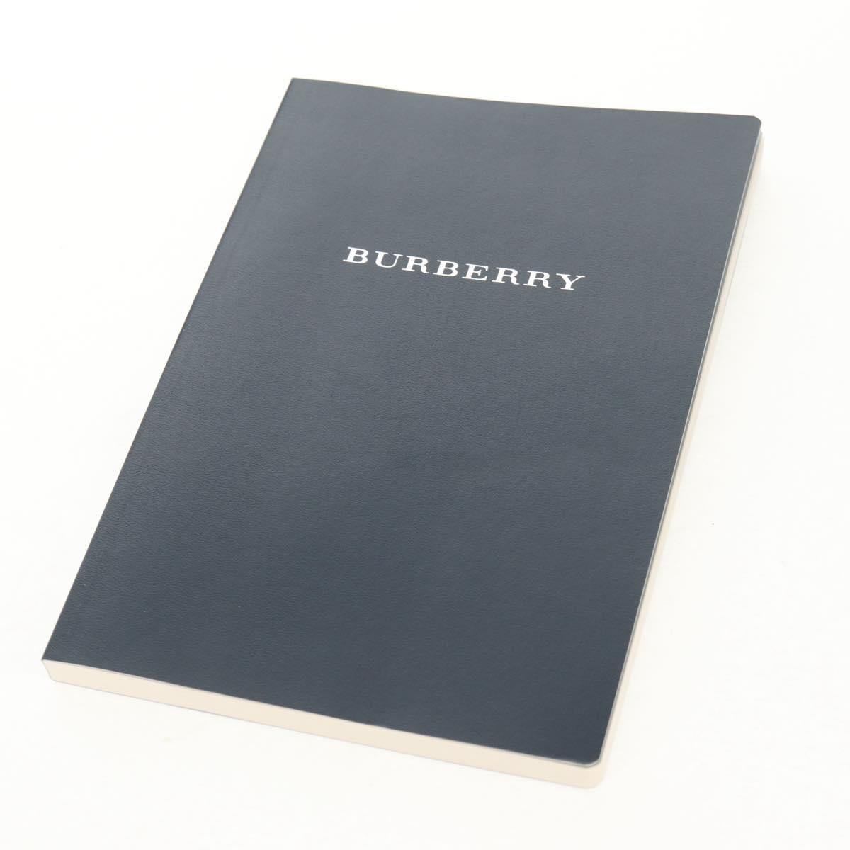 BURBERRY Nova Check Planner Case Canvas Leather Beige Black 146241 Auth am9392V