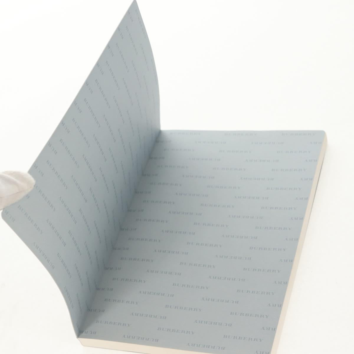 BURBERRY Nova Check Planner Case Canvas Leather Beige Black 146241 Auth am9392V