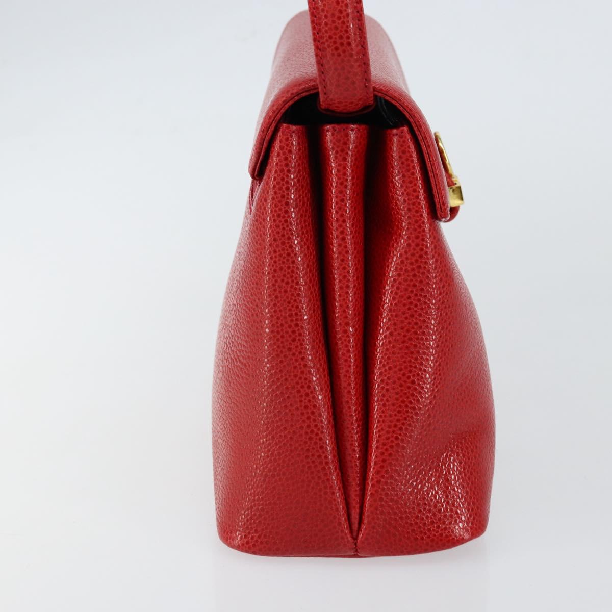 GIVENCHY Shoulder Bag Leather Embossed 2way Black Auth am9401