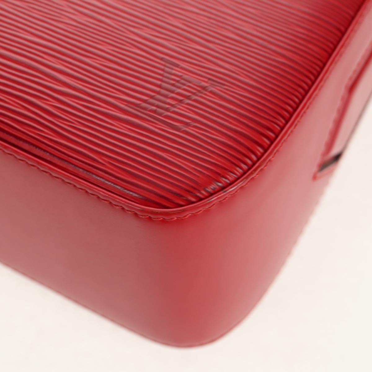 LOUIS VUITTON Epi Bushi Shoulder Bag Red M52207 LV Auth am9421V