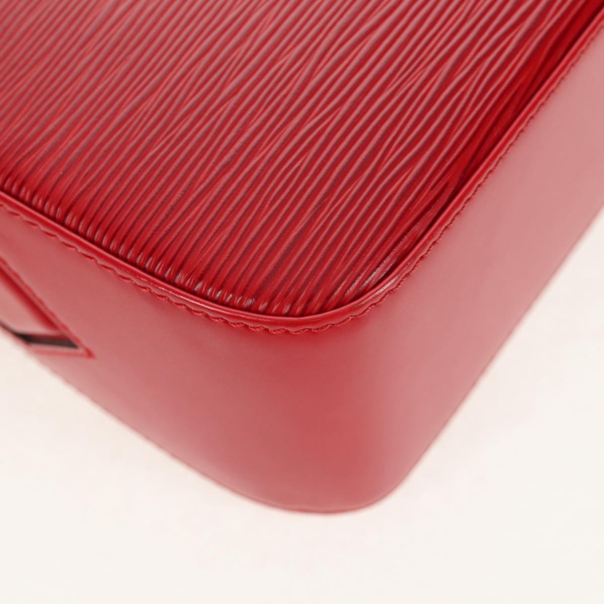 LOUIS VUITTON Epi Bushi Shoulder Bag Red M52207 LV Auth am9421V