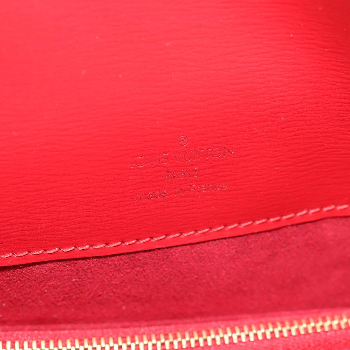 LOUIS VUITTON Epi Bushi Shoulder Bag Red M52207 LV Auth am9421V