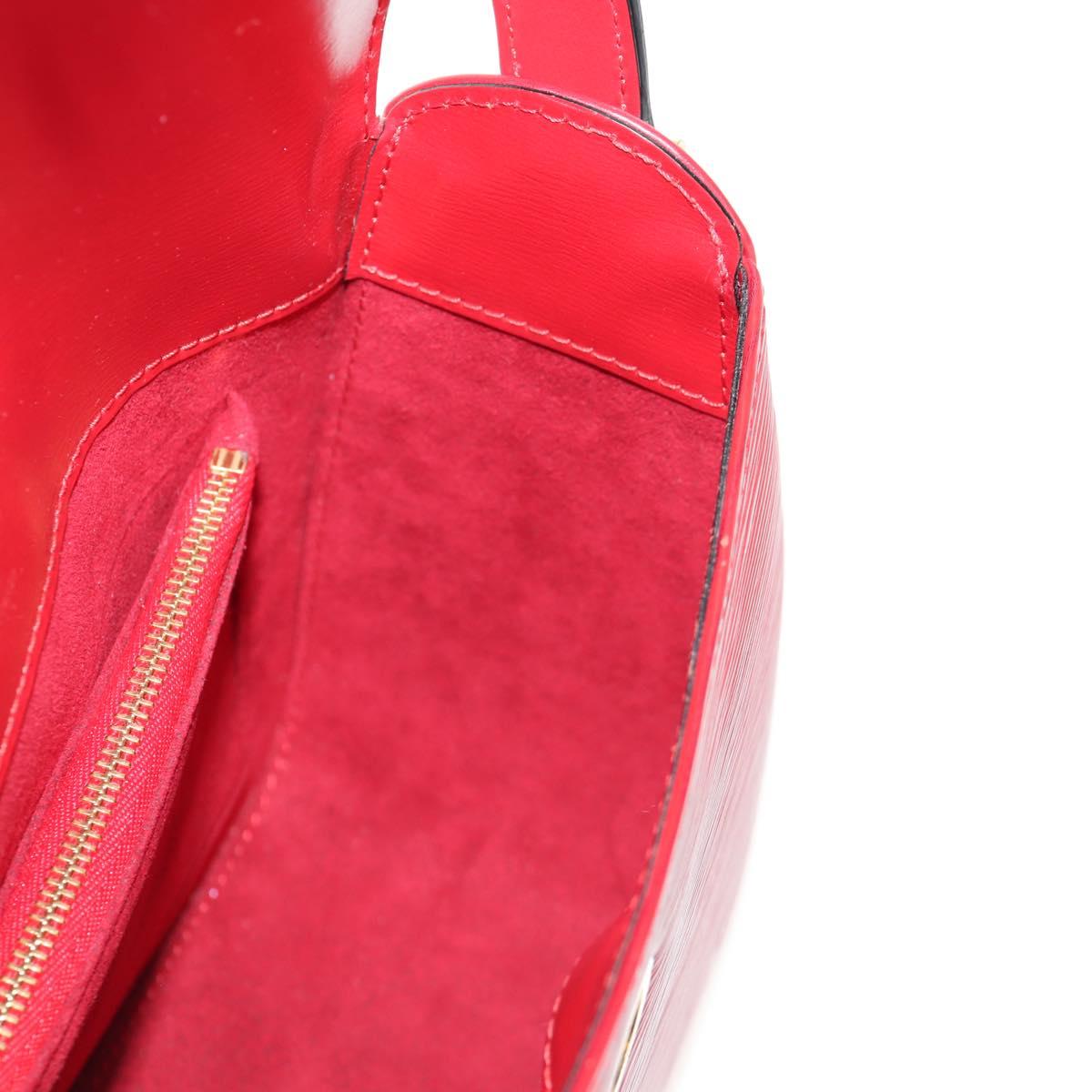 LOUIS VUITTON Epi Bushi Shoulder Bag Red M52207 LV Auth am9421V