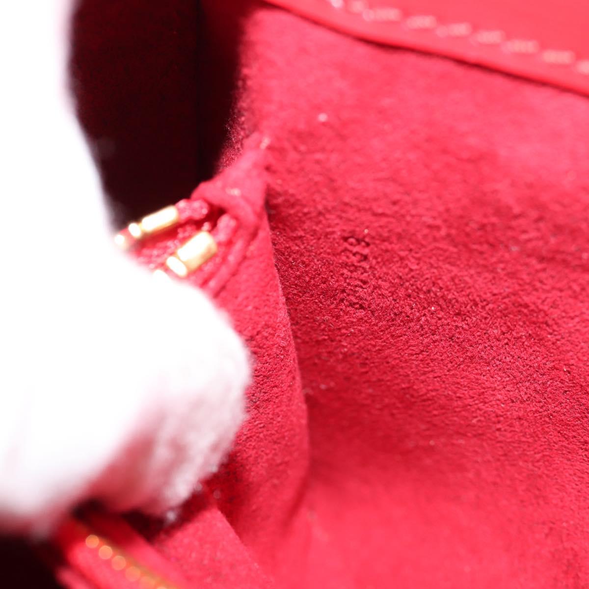 LOUIS VUITTON Epi Bushi Shoulder Bag Red M52207 LV Auth am9421V