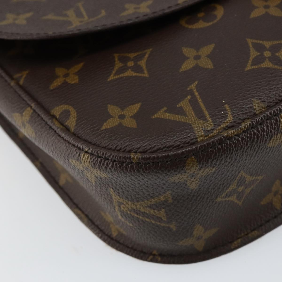 LOUIS VUITTON Monogram Saint Cloud GM Shoulder Bag M51242 LV Auth am9427