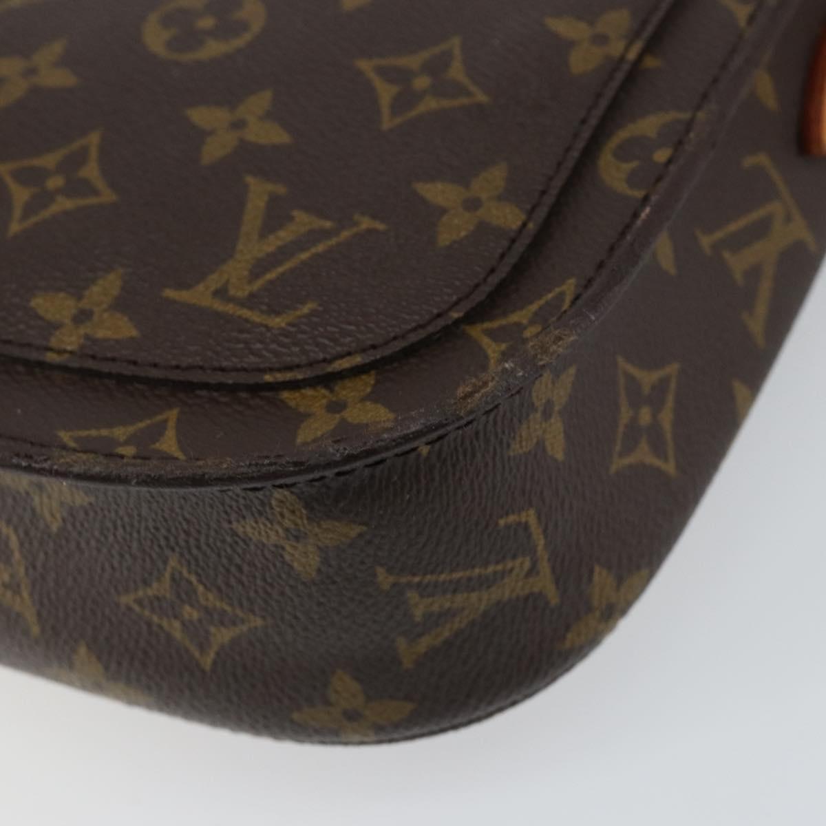 LOUIS VUITTON Monogram Saint Cloud GM Shoulder Bag M51242 LV Auth am9427