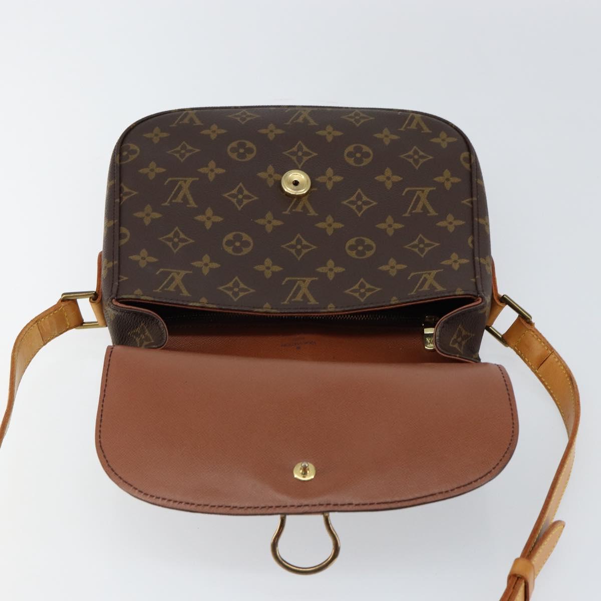LOUIS VUITTON Monogram Saint Cloud GM Shoulder Bag M51242 LV Auth am9427