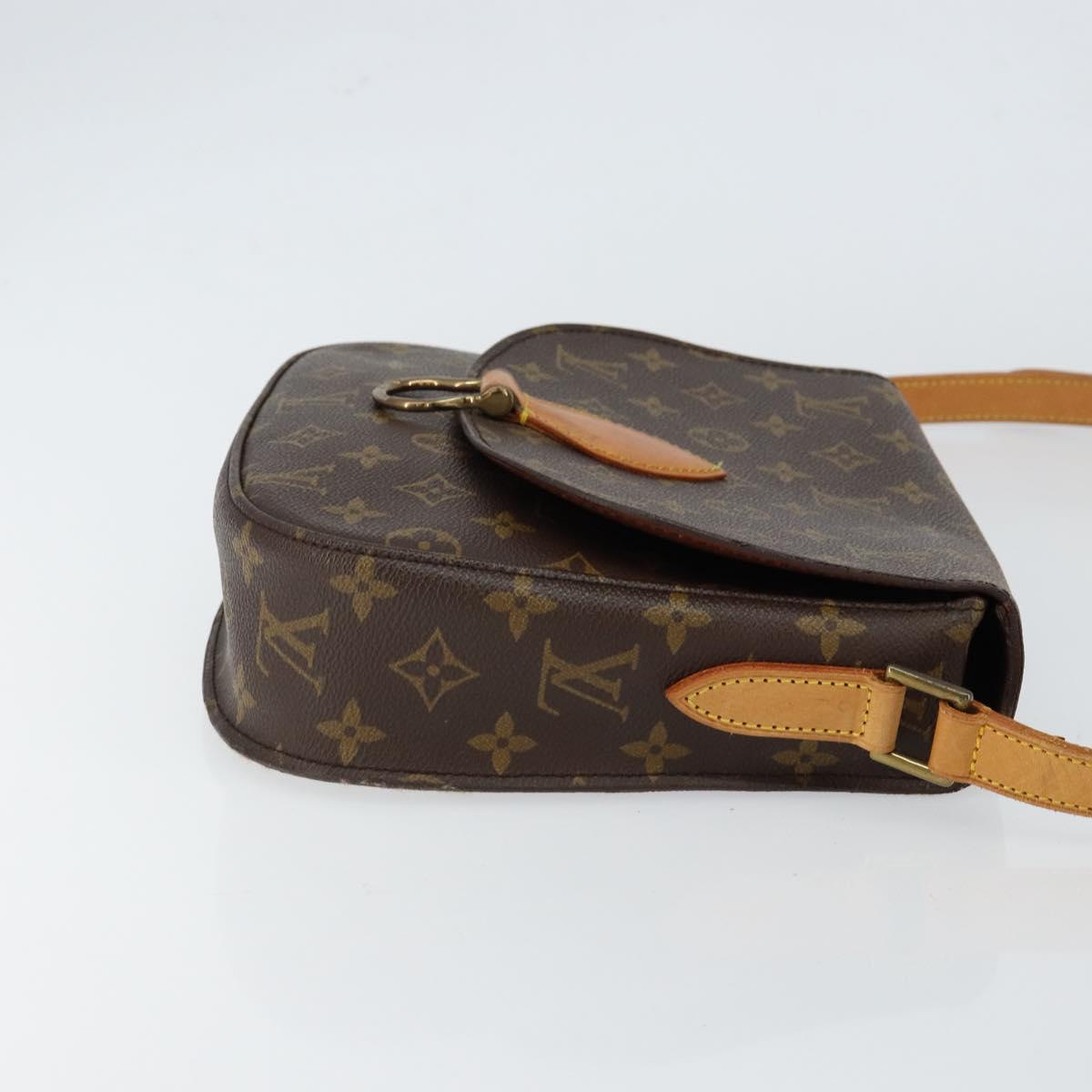 LOUIS VUITTON Monogram Saint Cloud GM Shoulder Bag M51242 LV Auth am9427