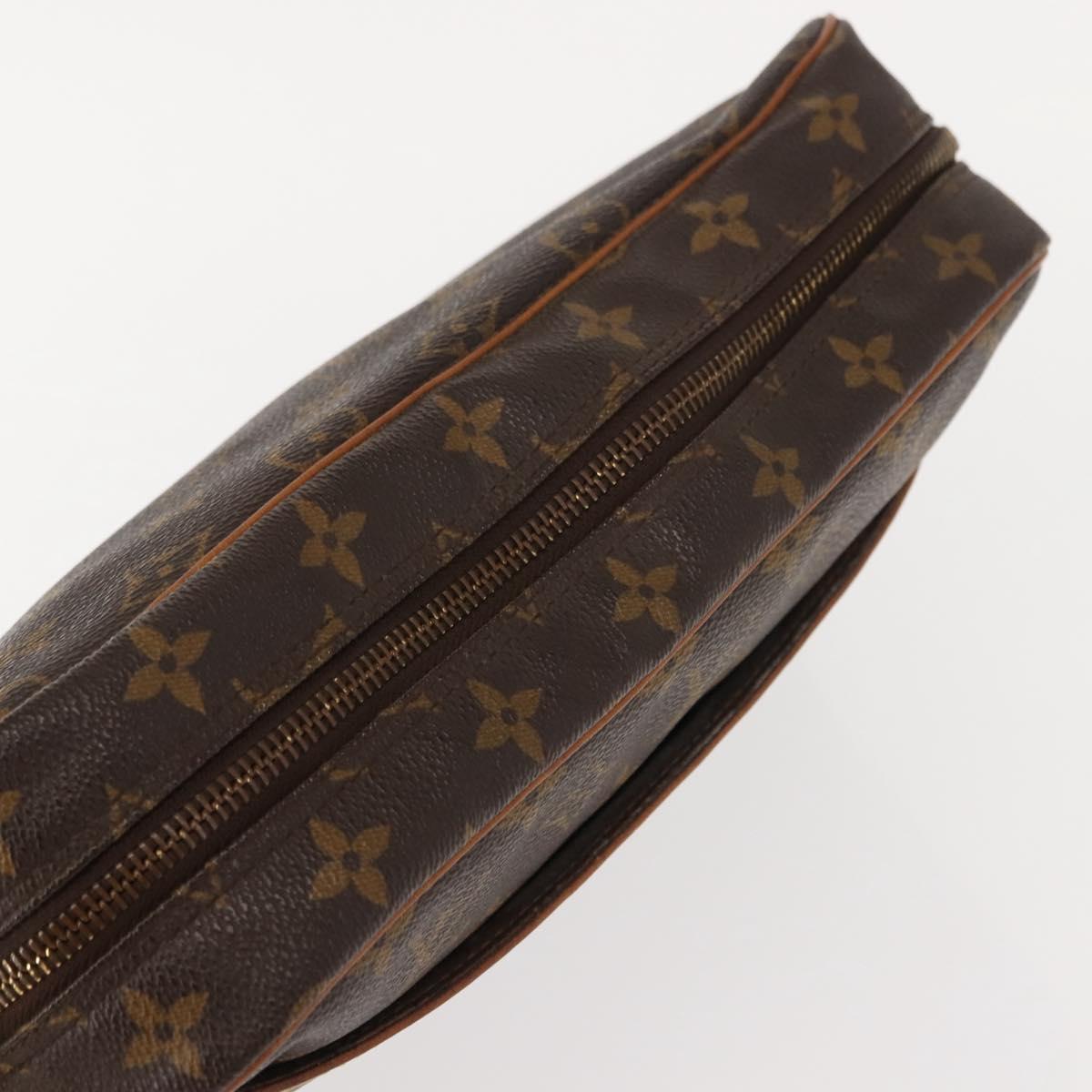LOUIS VUITTON Monogram Compiegne 28 Clutch Bag M51845 LV Auth am9433