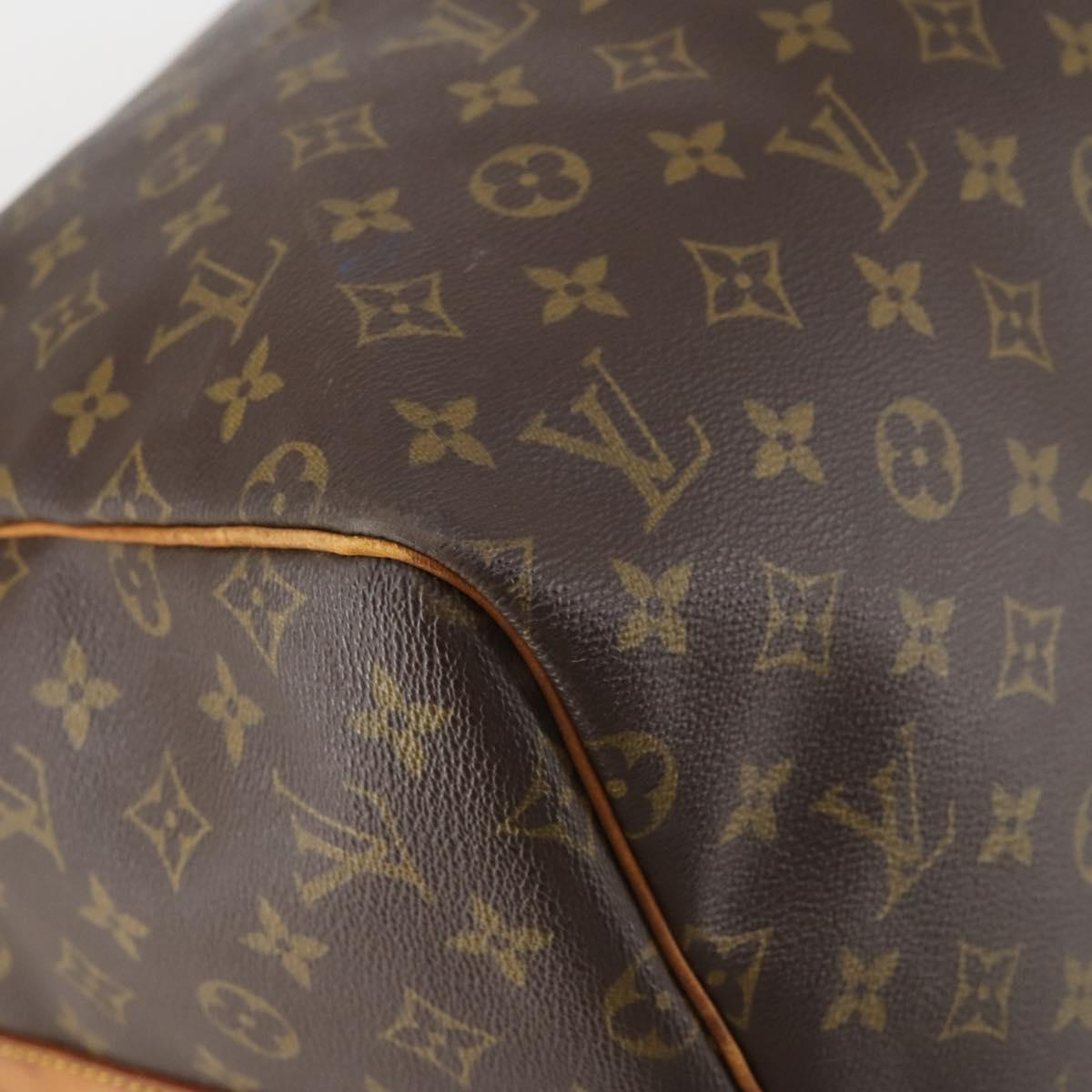 LOUIS VUITTON Monogram Keepall Bandouliere55 Boston Bag M41414 LV Auth am9434