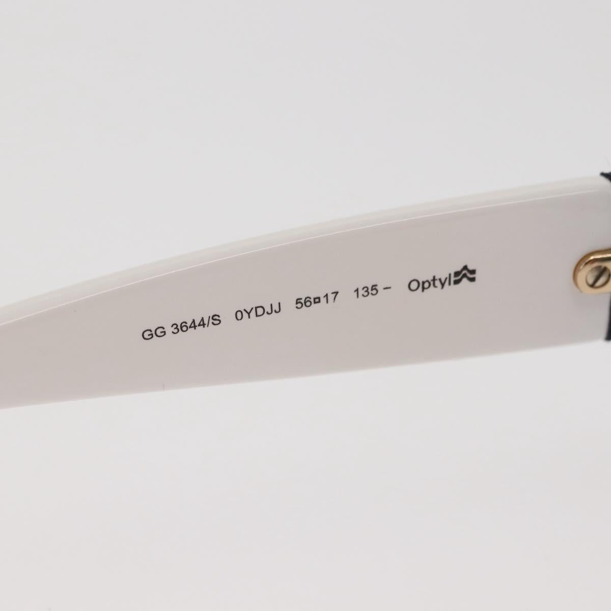 GUCCI Interlocking G Sunglasses plastic Blue White Auth am9454V