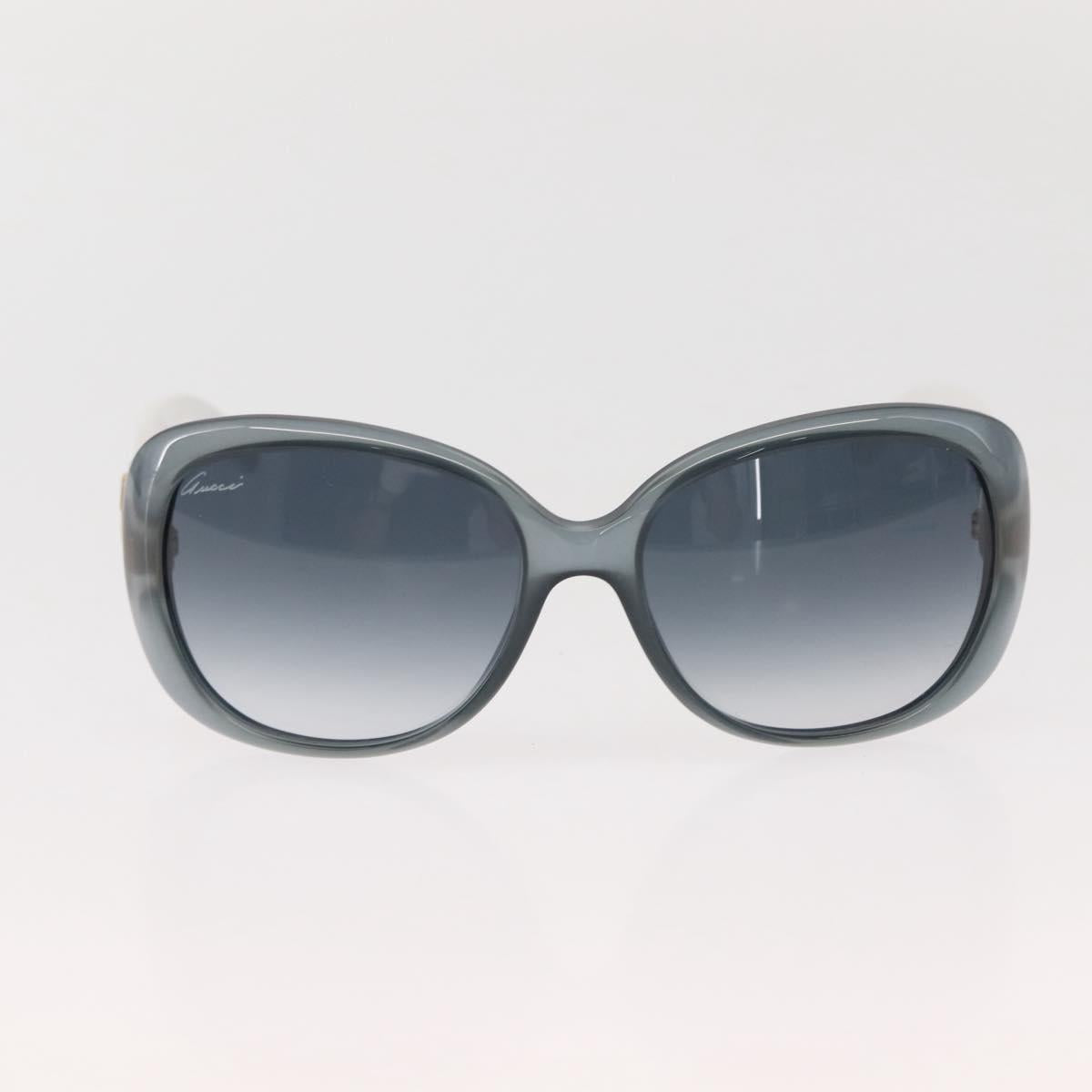 GUCCI Interlocking G Sunglasses plastic Blue White Auth am9454V
