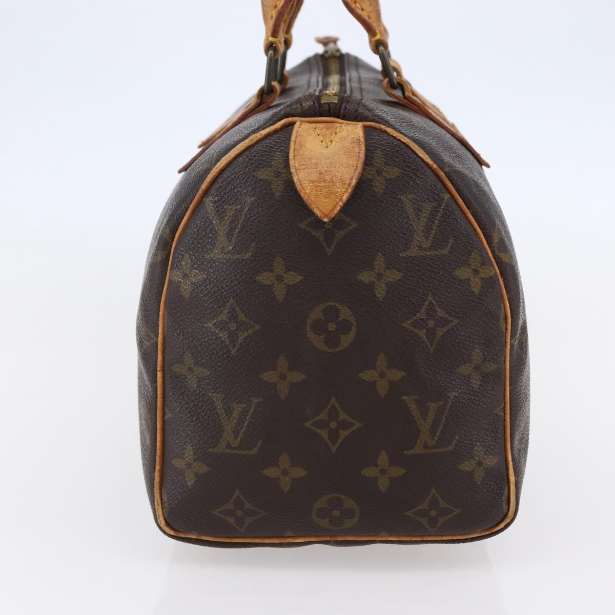 LOUIS VUITTON Monogram Speedy 25 Hand Bag M41528 LV Auth am9473