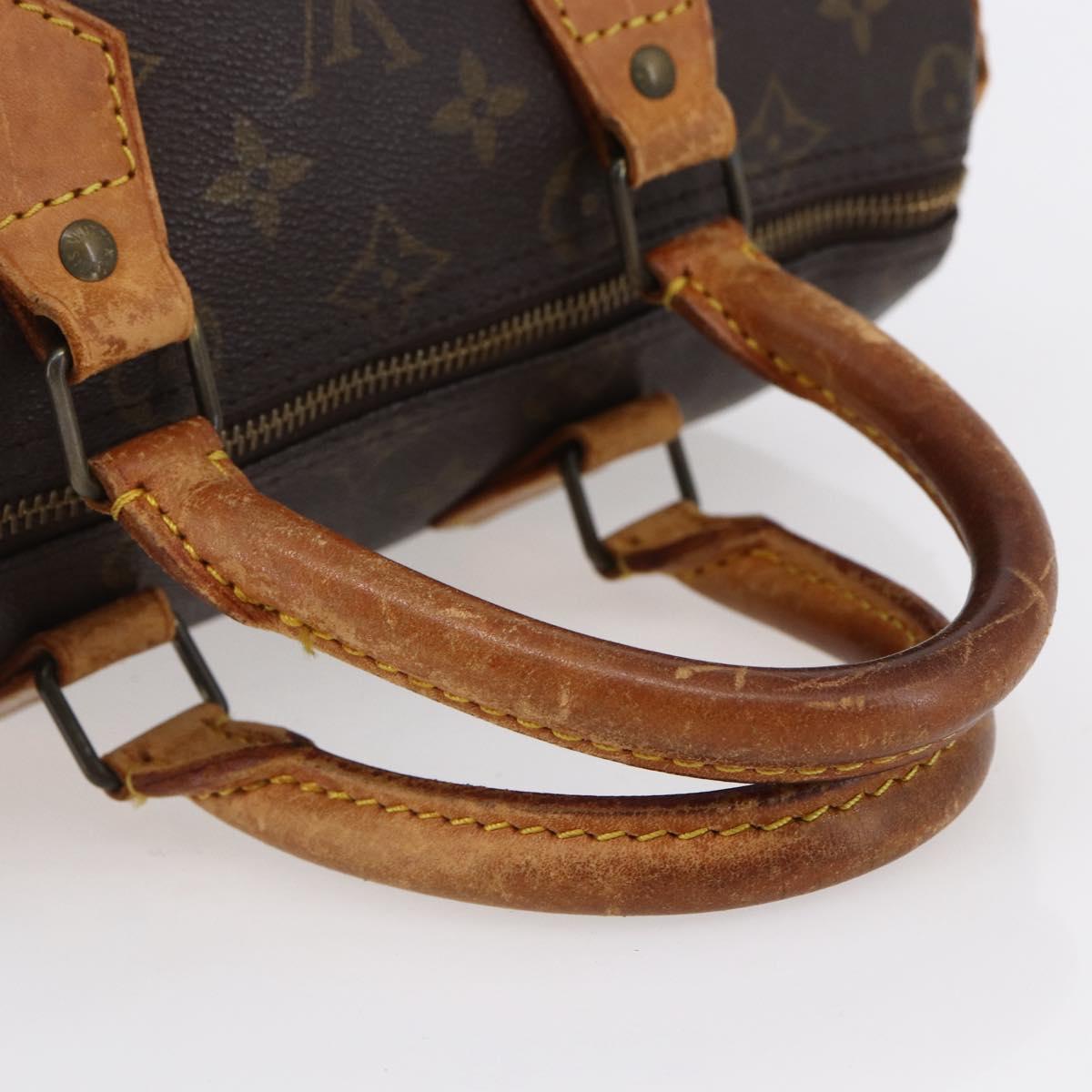 LOUIS VUITTON Monogram Speedy 25 Hand Bag M41528 LV Auth am9473