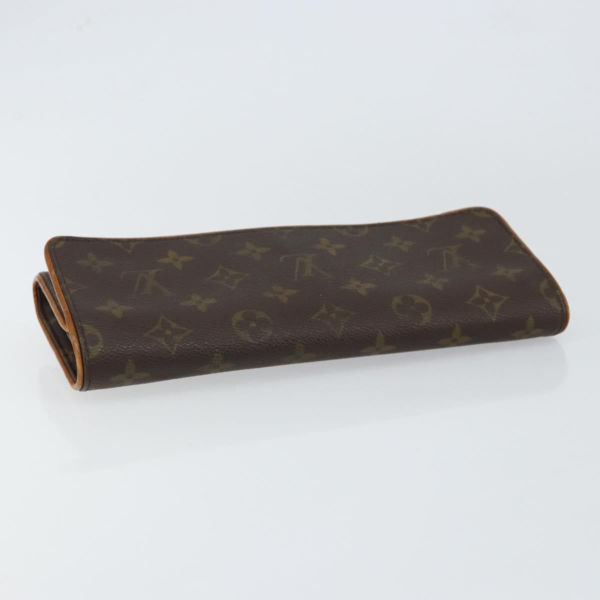 LOUIS VUITTON Monogram Pochette Twin GM Shoulder Bag M51852 LV Auth am9475