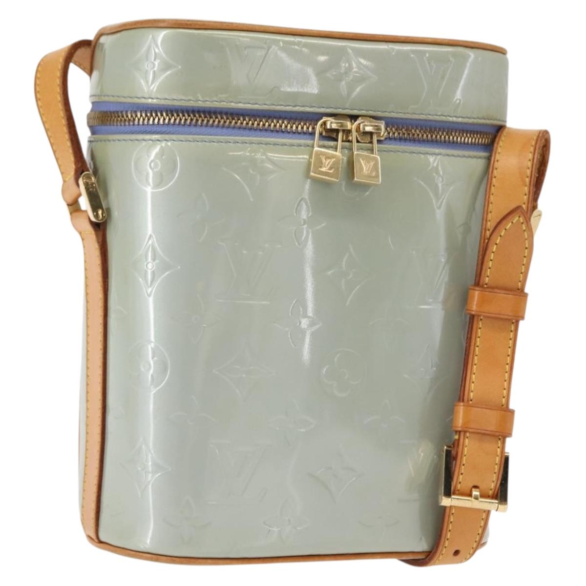 LOUIS VUITTON Monogram Vernis Sullivan Vertical Bag Lavande M91258 Auth am9476