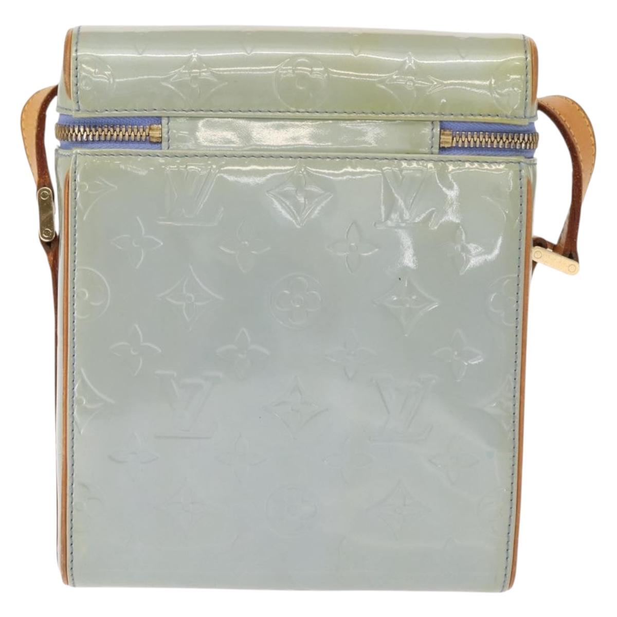 LOUIS VUITTON Monogram Vernis Sullivan Vertical Bag Lavande M91258 Auth am9476