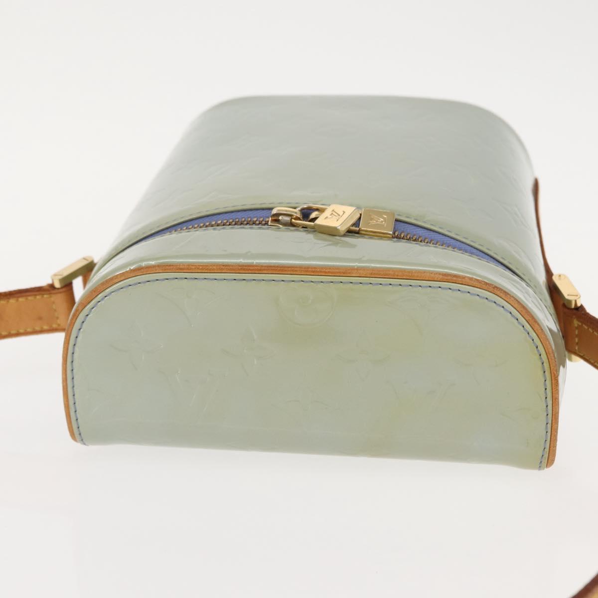 LOUIS VUITTON Monogram Vernis Sullivan Vertical Bag Lavande M91258 Auth am9476