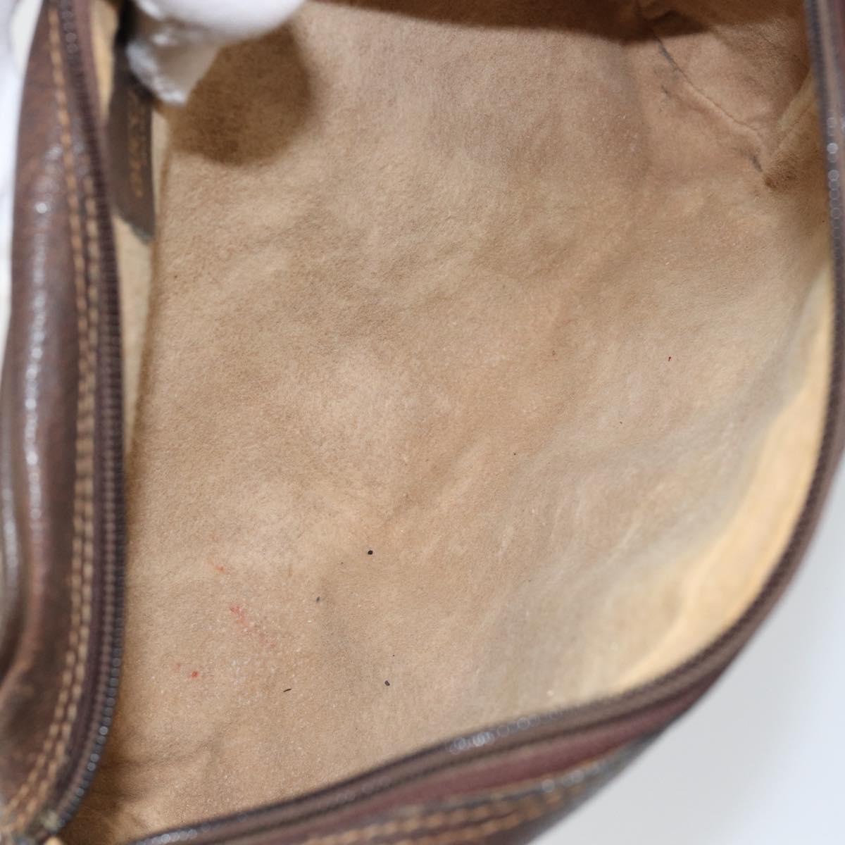 GUCCI GG Supreme Web Sherry Line Clutch Bag PVC Beige 63 014 3553 Auth am9488