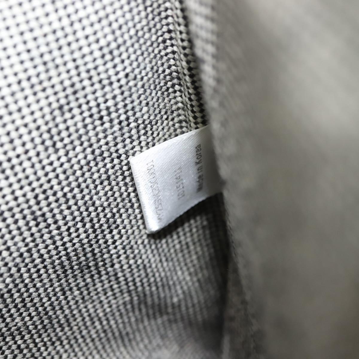 MCM Logogram Vicetos Clutch Bag PVC Leather Brown Auth am9490