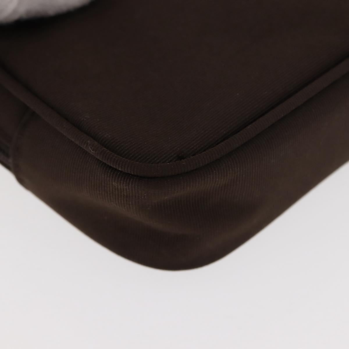 BURBERRY Nova Check Handkerchief Pouch Canvas 2Set Brown Beige Auth am9497