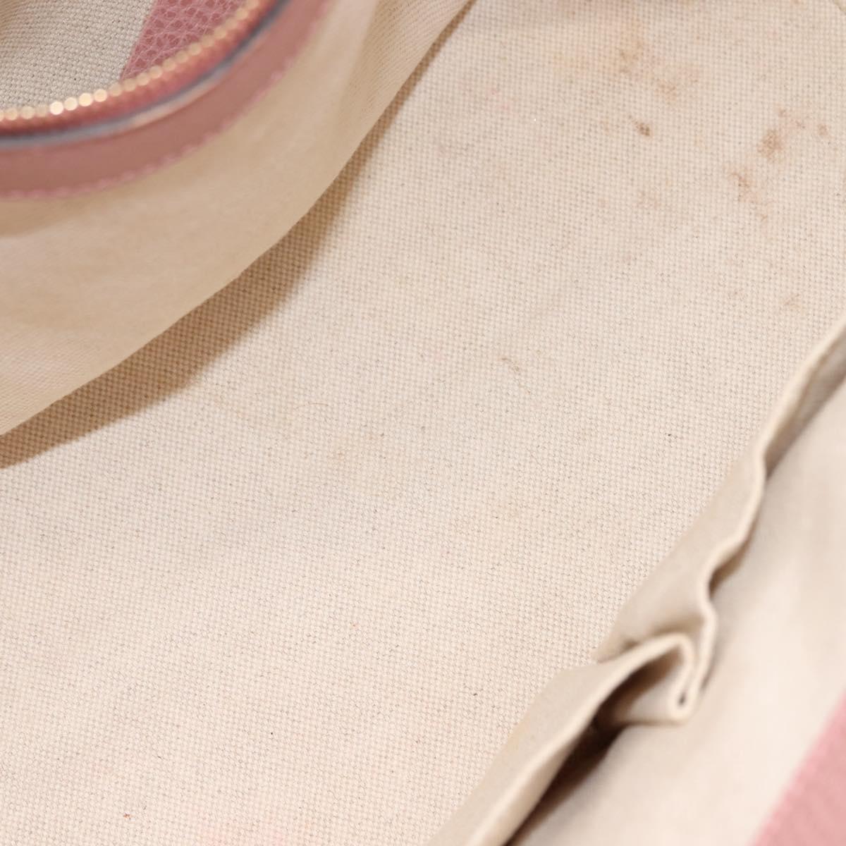 GUCCI Swing Tote Bag Leather Pink Gold 354408 Auth am9500