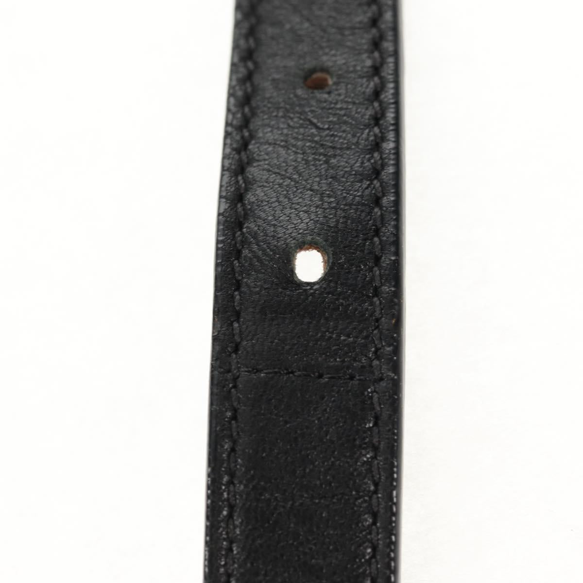 PRADA Gathered Hand Bag Nylon 2way Black Gold Auth am9517V