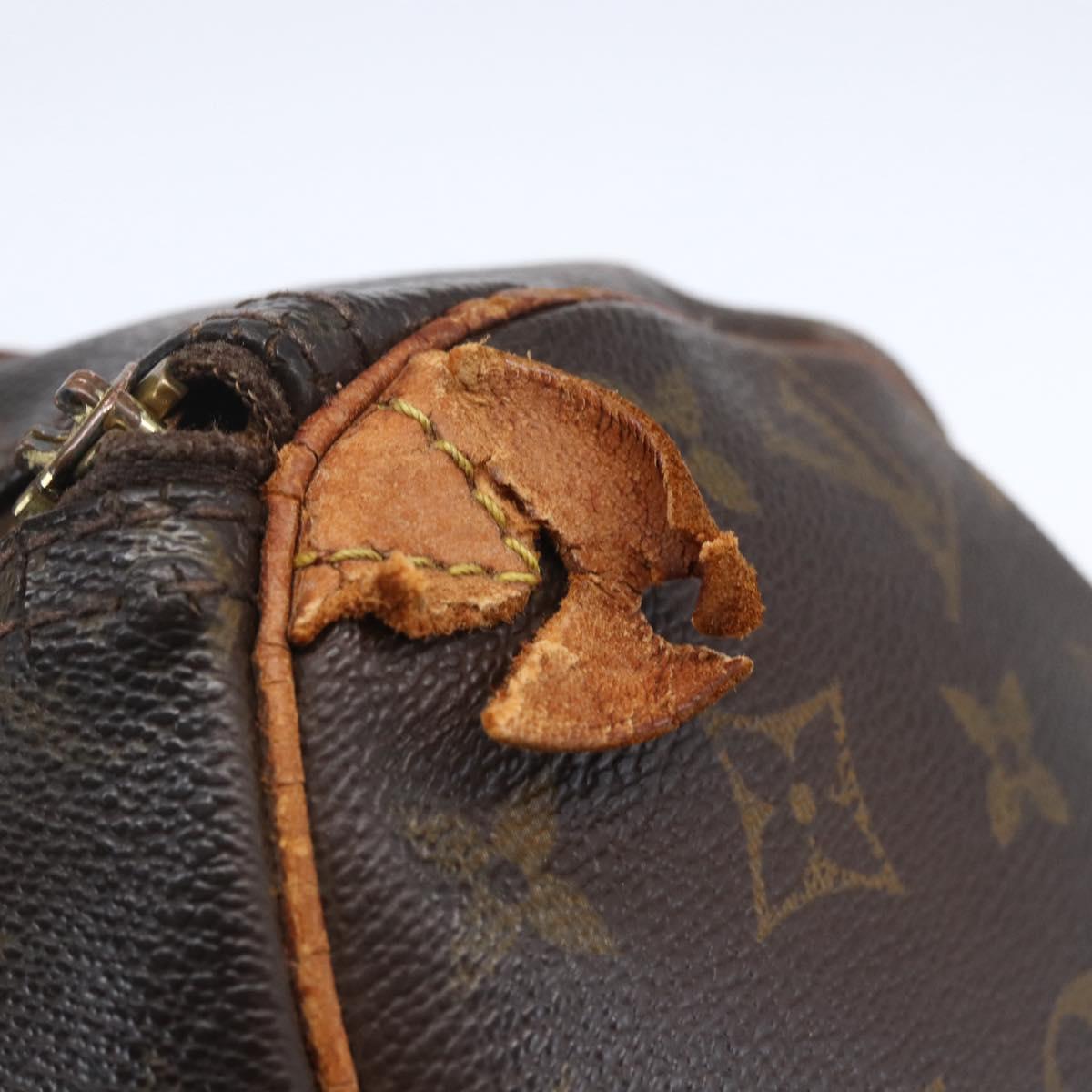 LOUIS VUITTON Monogram Speedy 25 Hand Bag M41528 LV Auth am9524