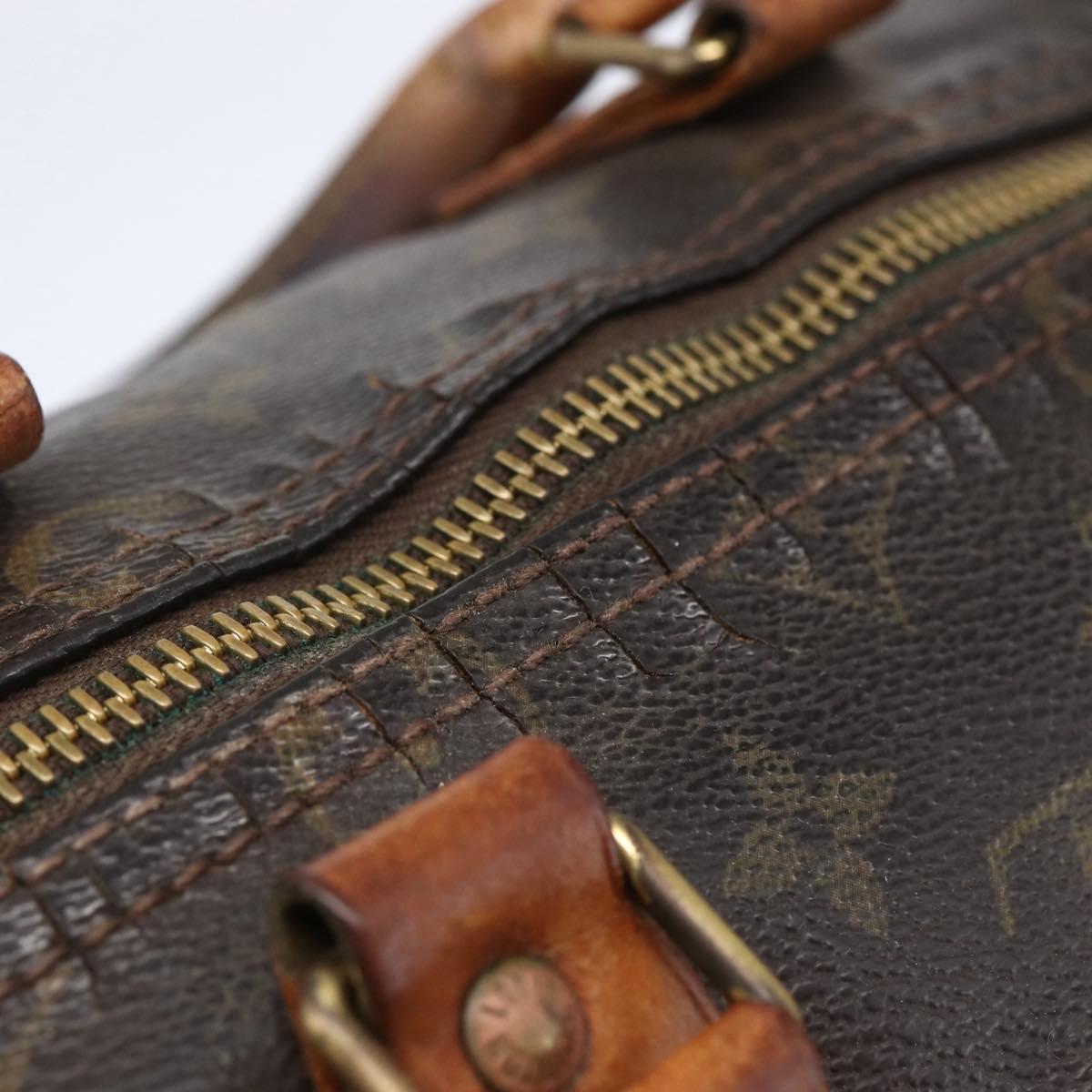 LOUIS VUITTON Monogram Speedy 25 Hand Bag M41528 LV Auth am9524