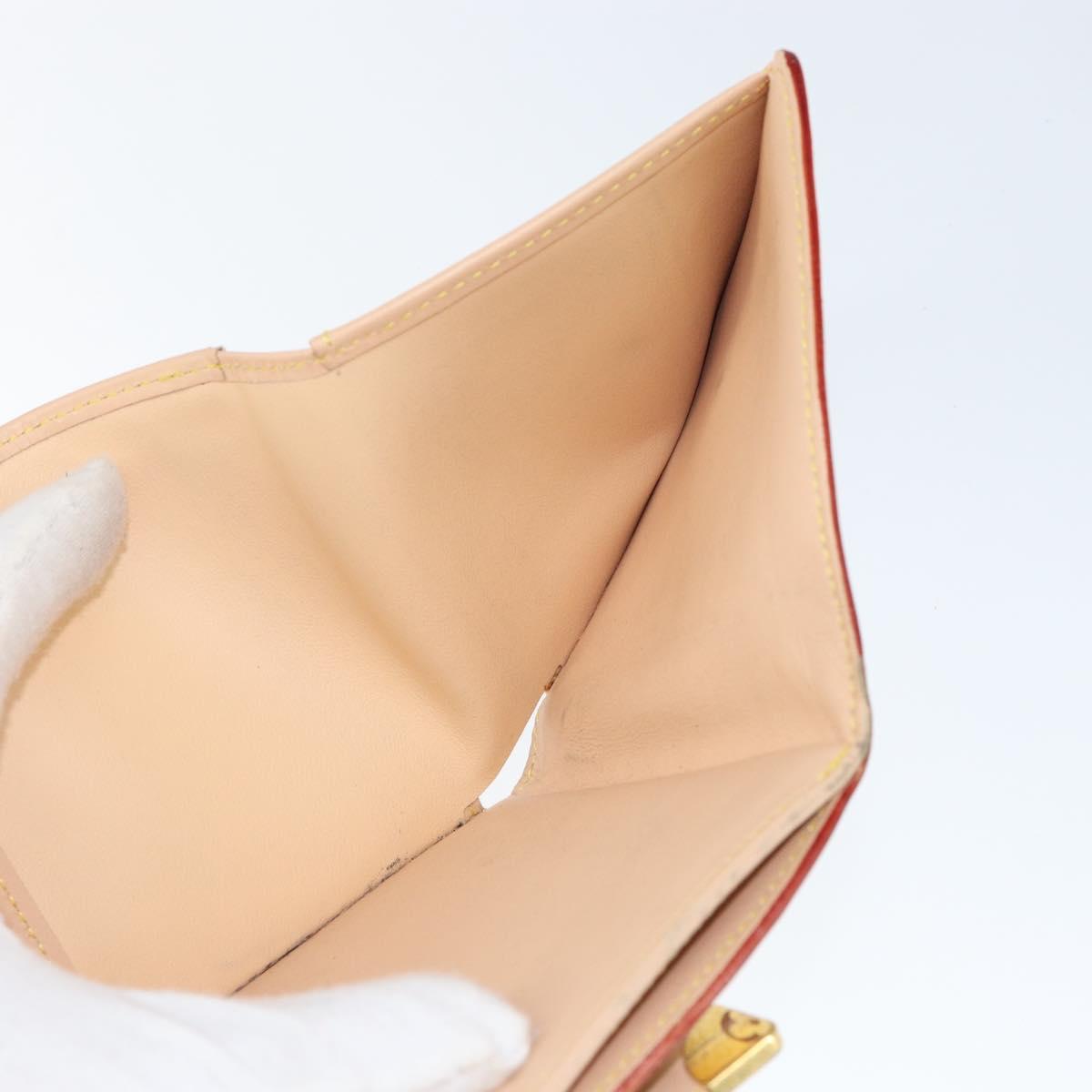 LOUIS VUITTON Multicolor Porte Monnaie Billets Cartes Credit M92983 Auth am9535V