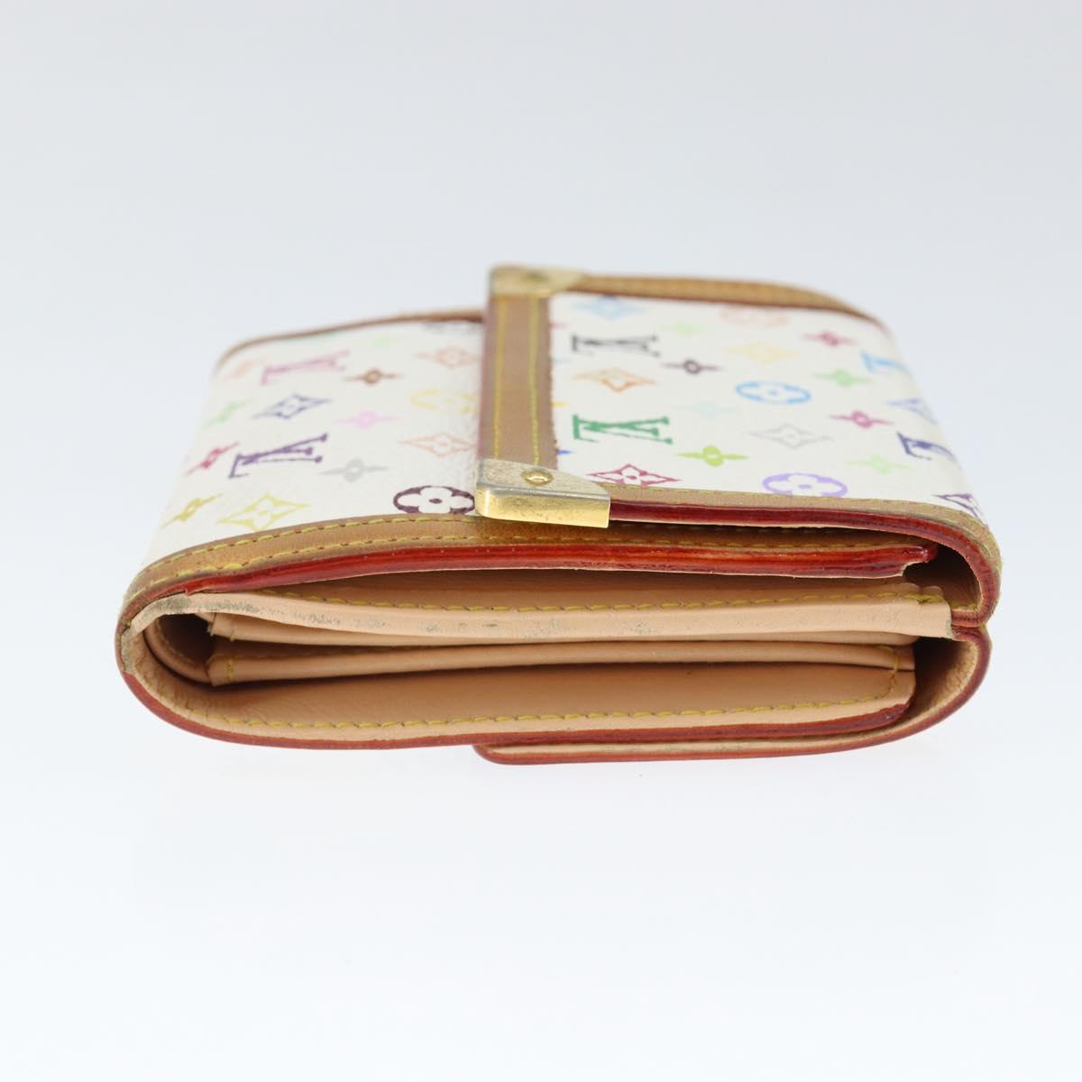 LOUIS VUITTON Multicolor Porte Monnaie Billets Cartes Credit M92983 Auth am9535V