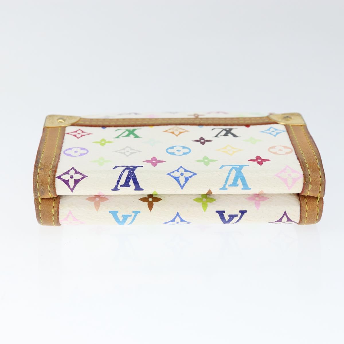 LOUIS VUITTON Multicolor Porte Monnaie Billets Cartes Credit M92983 Auth am9535V