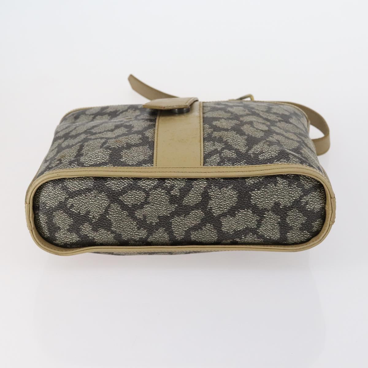 SAINT LAURENT Loewe Shoulder Bag PVC 2 Set Brown Black Auth am9546