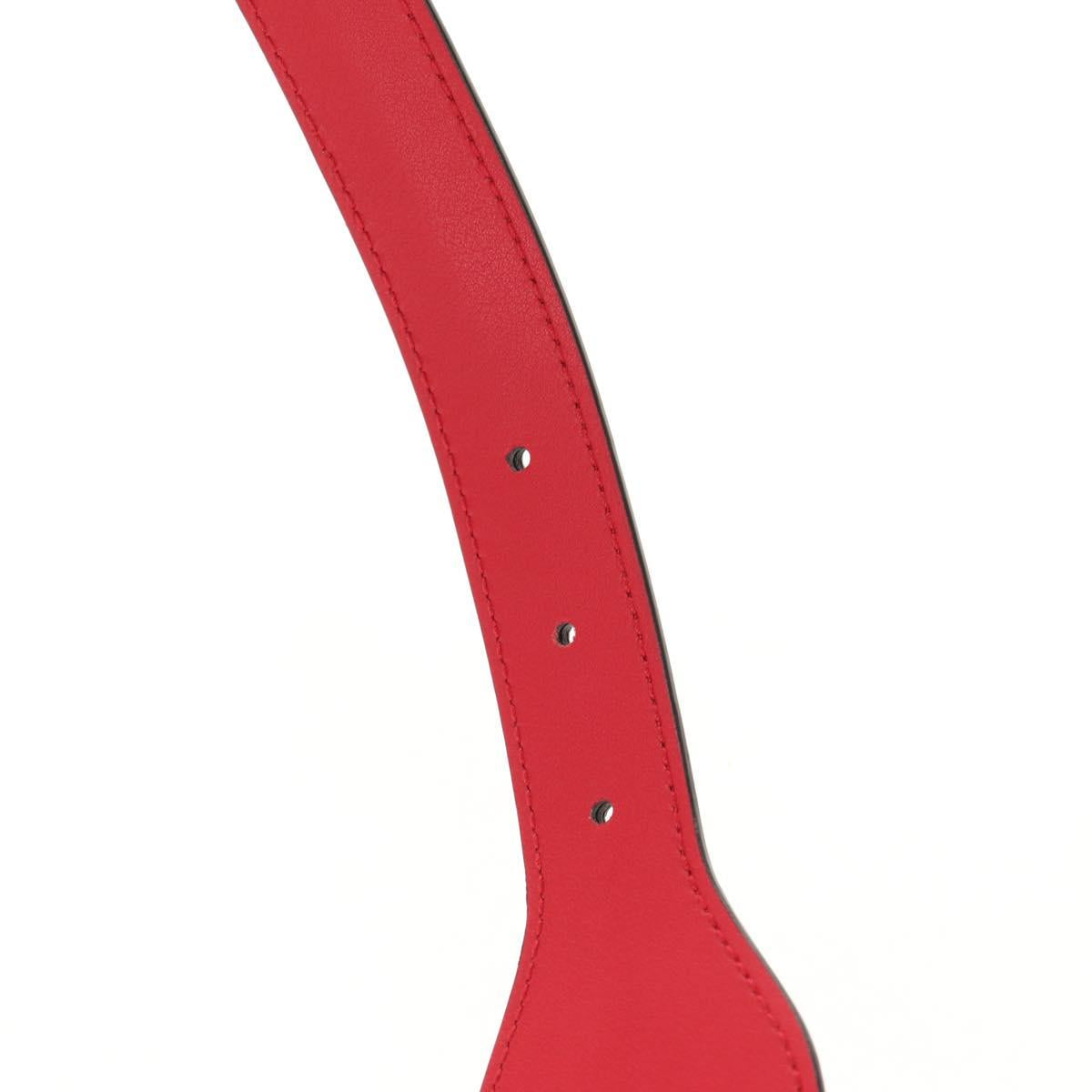 GUCCI Horsebit GUCCI × ADIDAS Belt Leather 40.6"" Red 625854 Auth am9549M